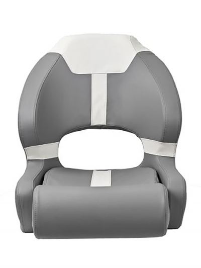 Складное сидение для лодки Marine Seat, серое, 50 см-1